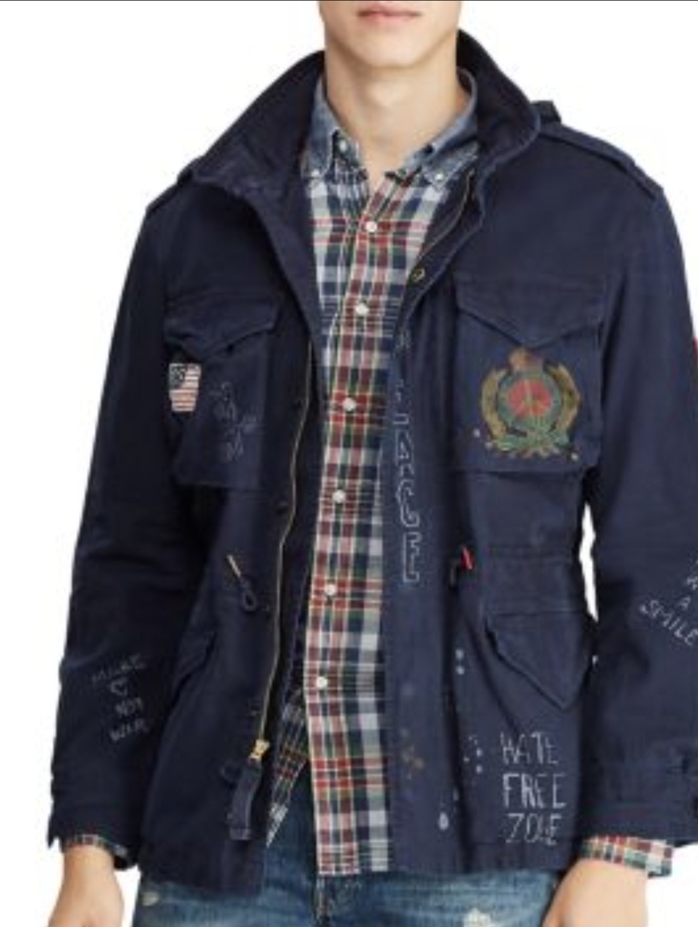 Polo Ralph Lauren Yale M6 Combat Jacket NWT Size Large